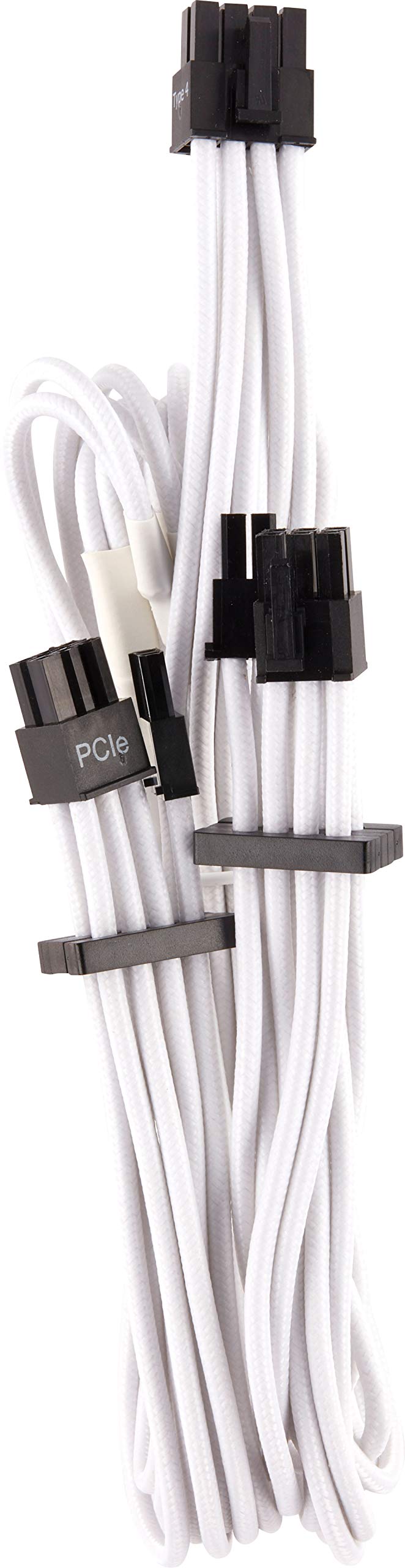 CORSAIR Premium Sleeved PCIe Dual-Kabel