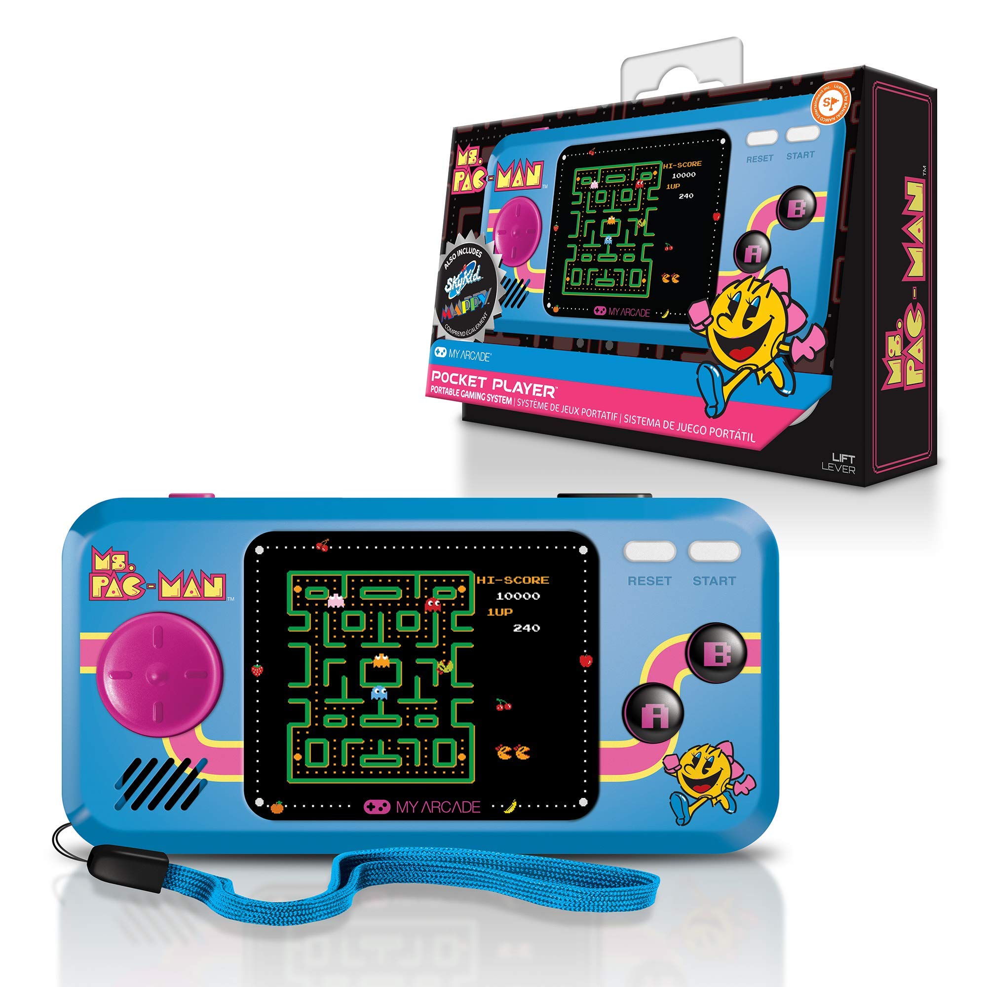 myarcade Console rétrogaming  Pocket Player Ms.Pac-Man DGUNL-3242