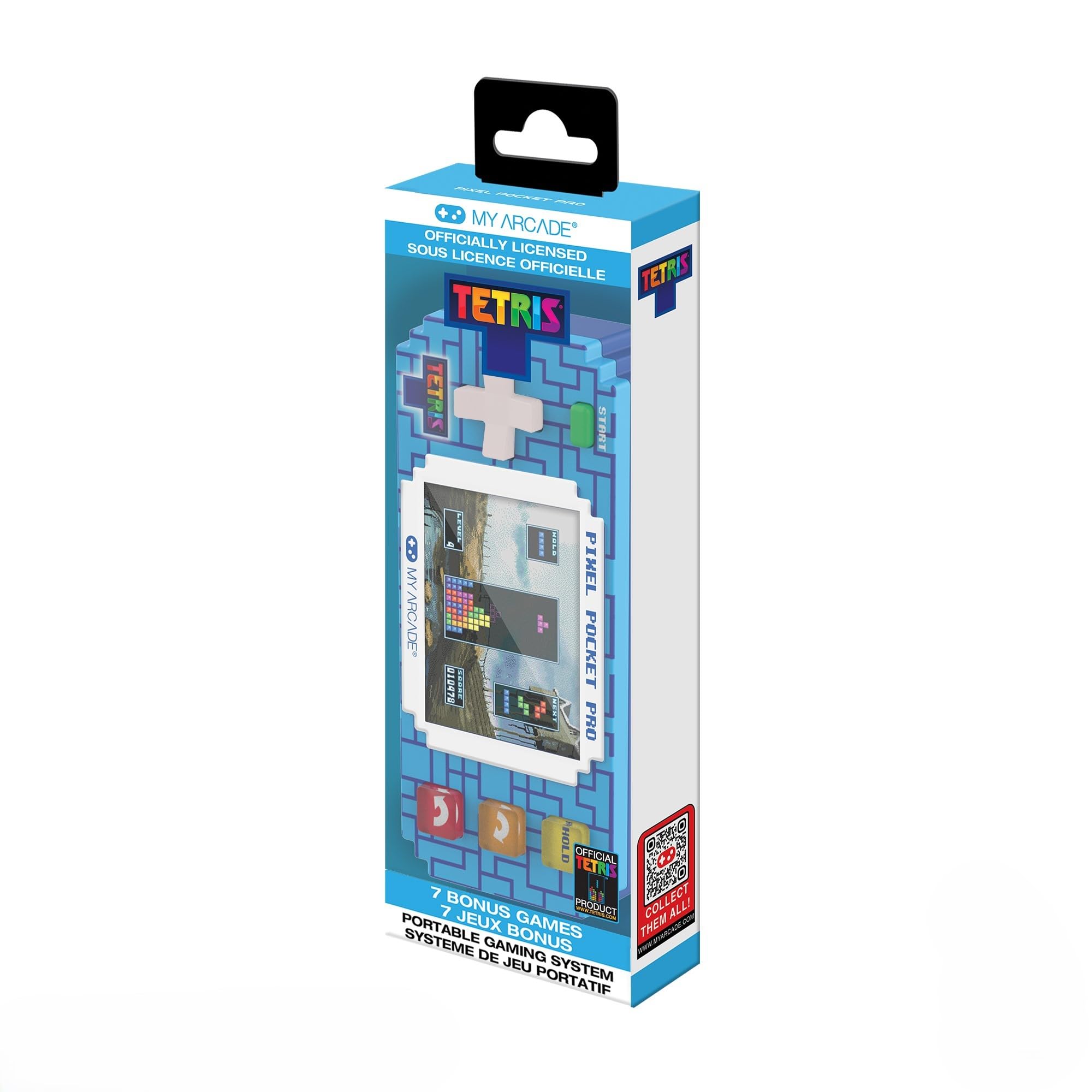 JUST FOR GAMES Système gaming portable  Pixel Pocket Pro Tetris