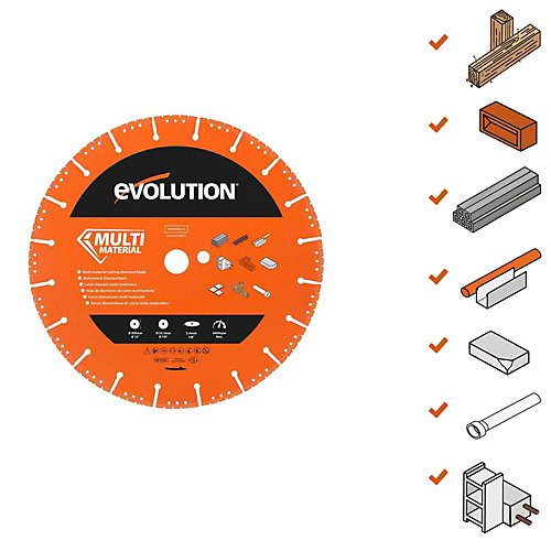 Evolution Lame diamant de scie circulaire ø305 mm