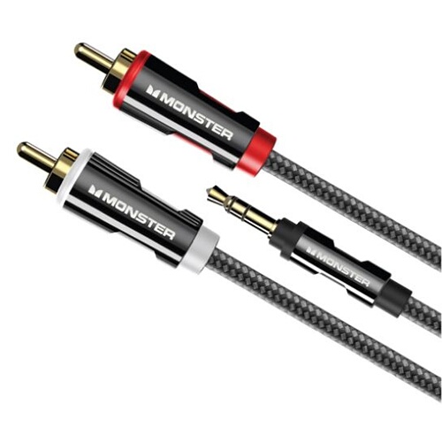 Monster Cable CABLE AUDIO JACK 3,5MM/2 RCA 3M