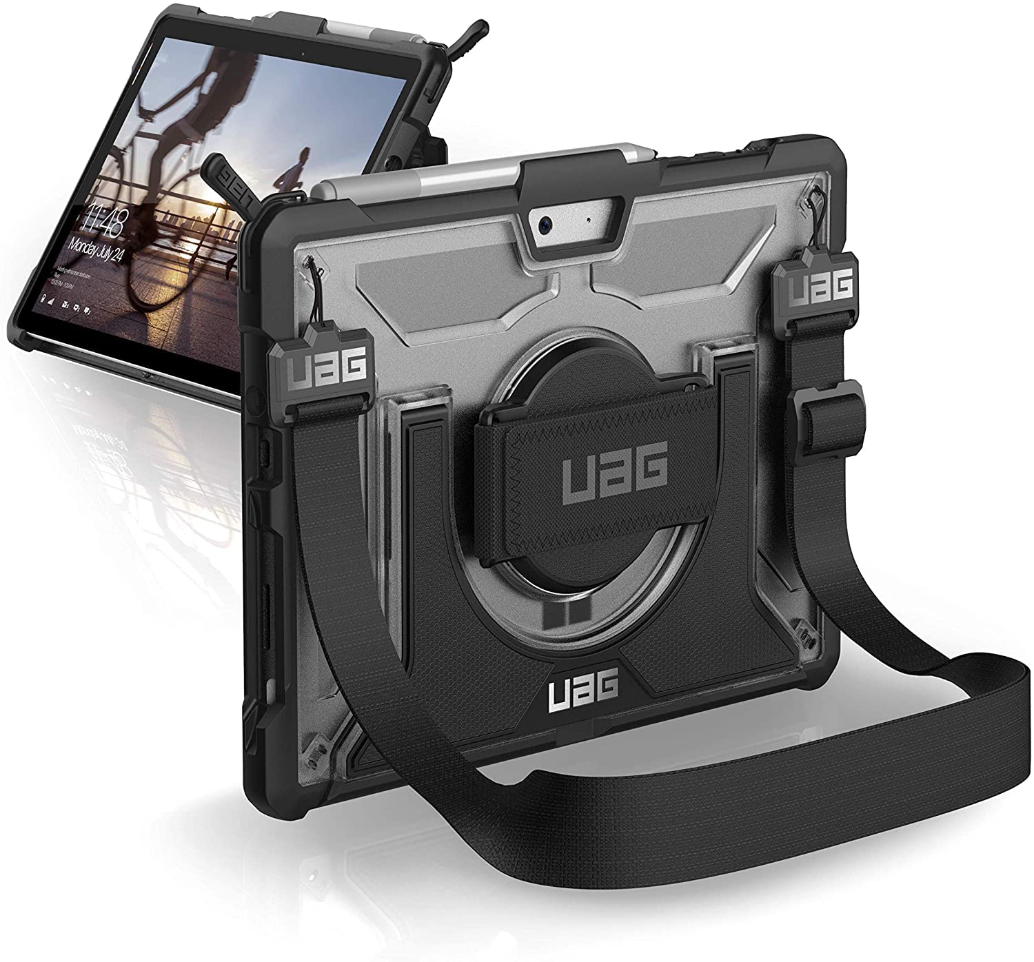 Uag Case for Microsoft Surface Go 3/Go 2/Go [10.5-inch] w/ Handstrap