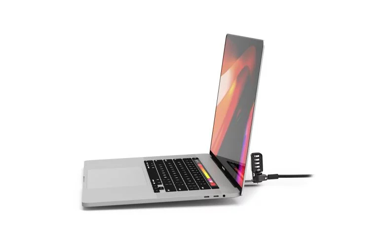 COMPULOCK Compulocks Antivol Universel Macbook, PC, Tablette Adaptateur avec câble à code noir
