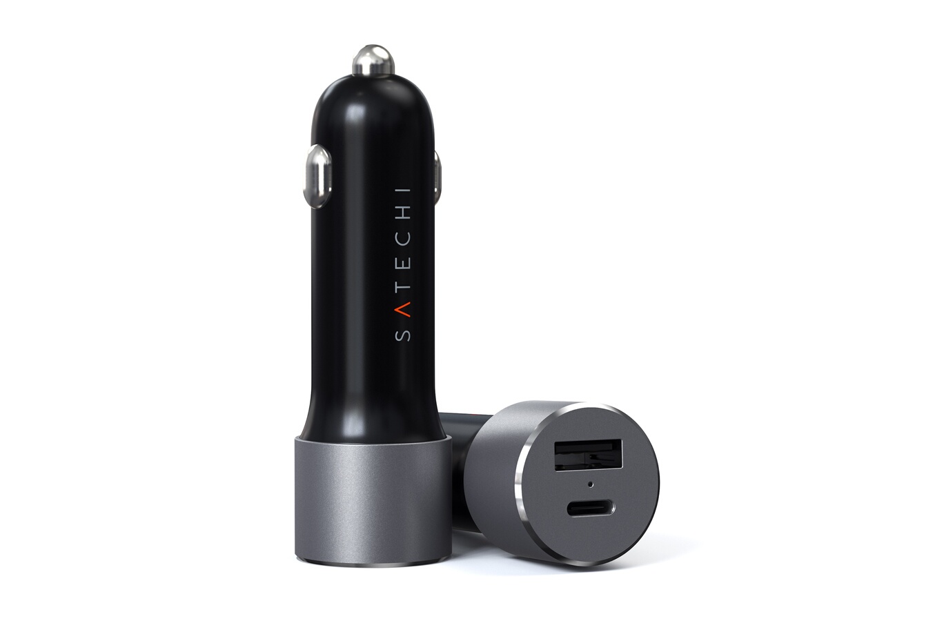 Satechi CHARGEUR ALLUME CIGARE USB-C PD 72W GRIS SIDERAL