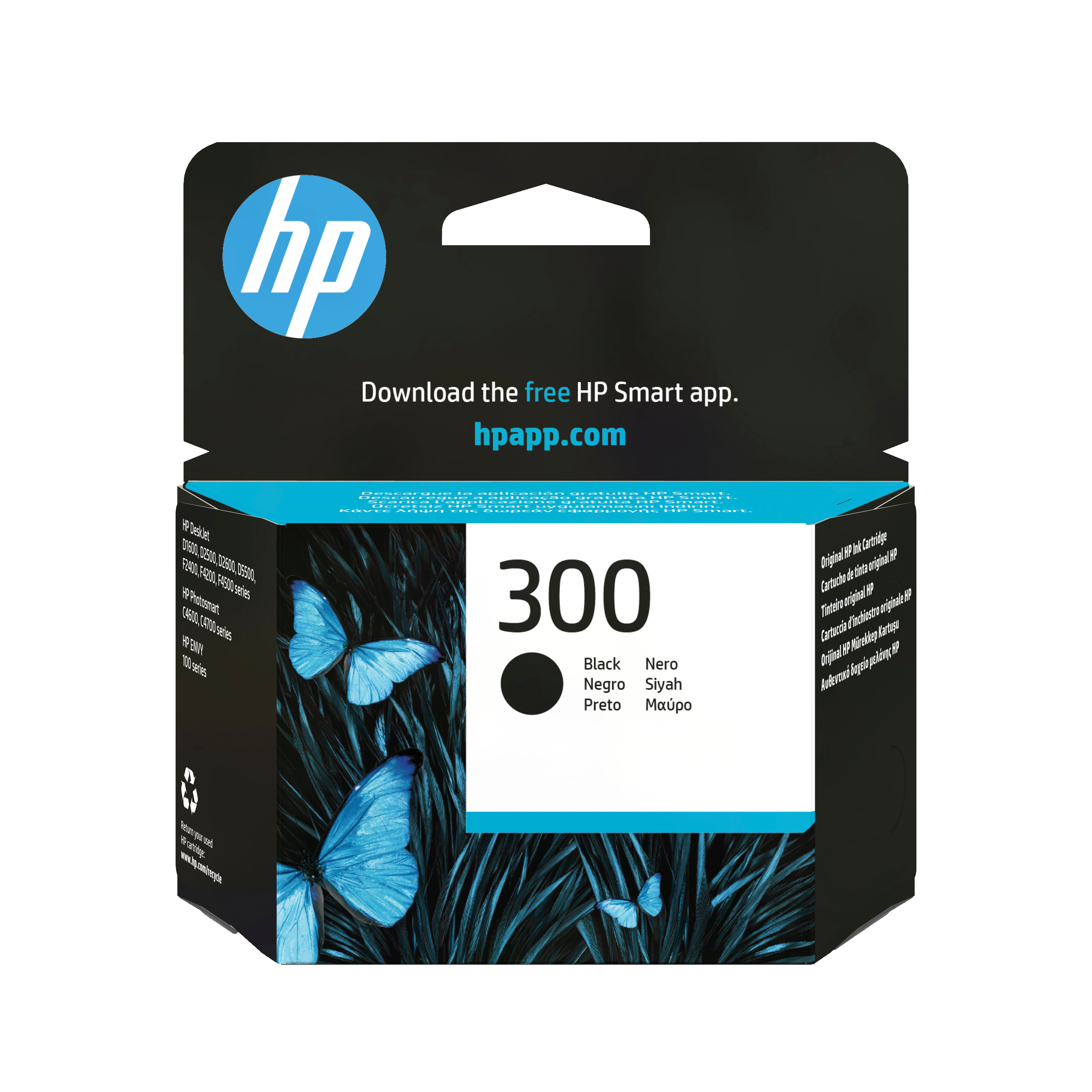HP 300 Cartucho Tinta Original Negro
