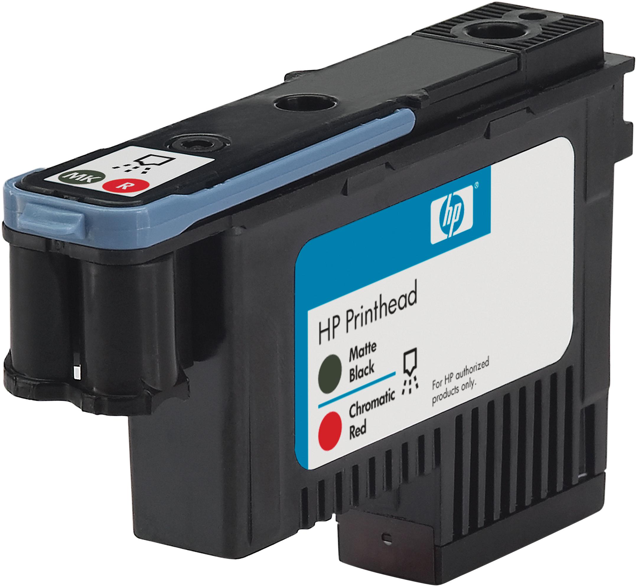 HP HP 73 original printhead CD949A chromatic red matte black and chromatic red 1-pack