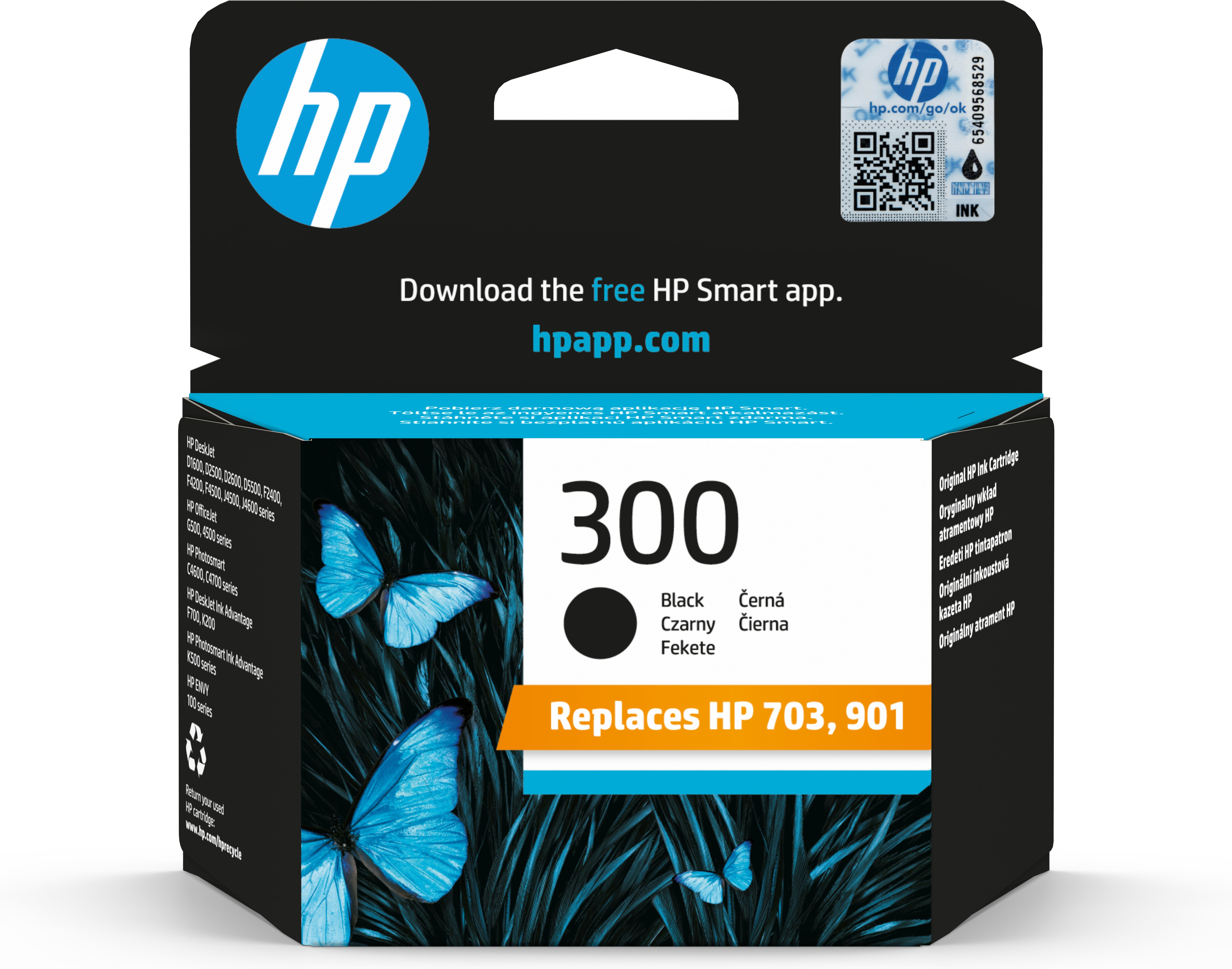 HP CARTOUCHE 300 NOIR