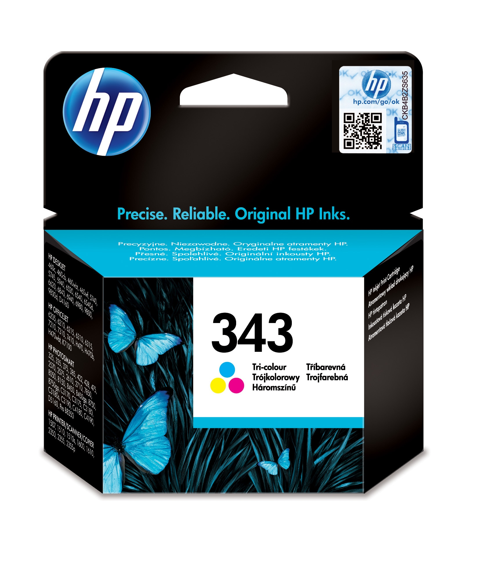 HP Nr343 Tinte 7ml farbig DJ5740 6540