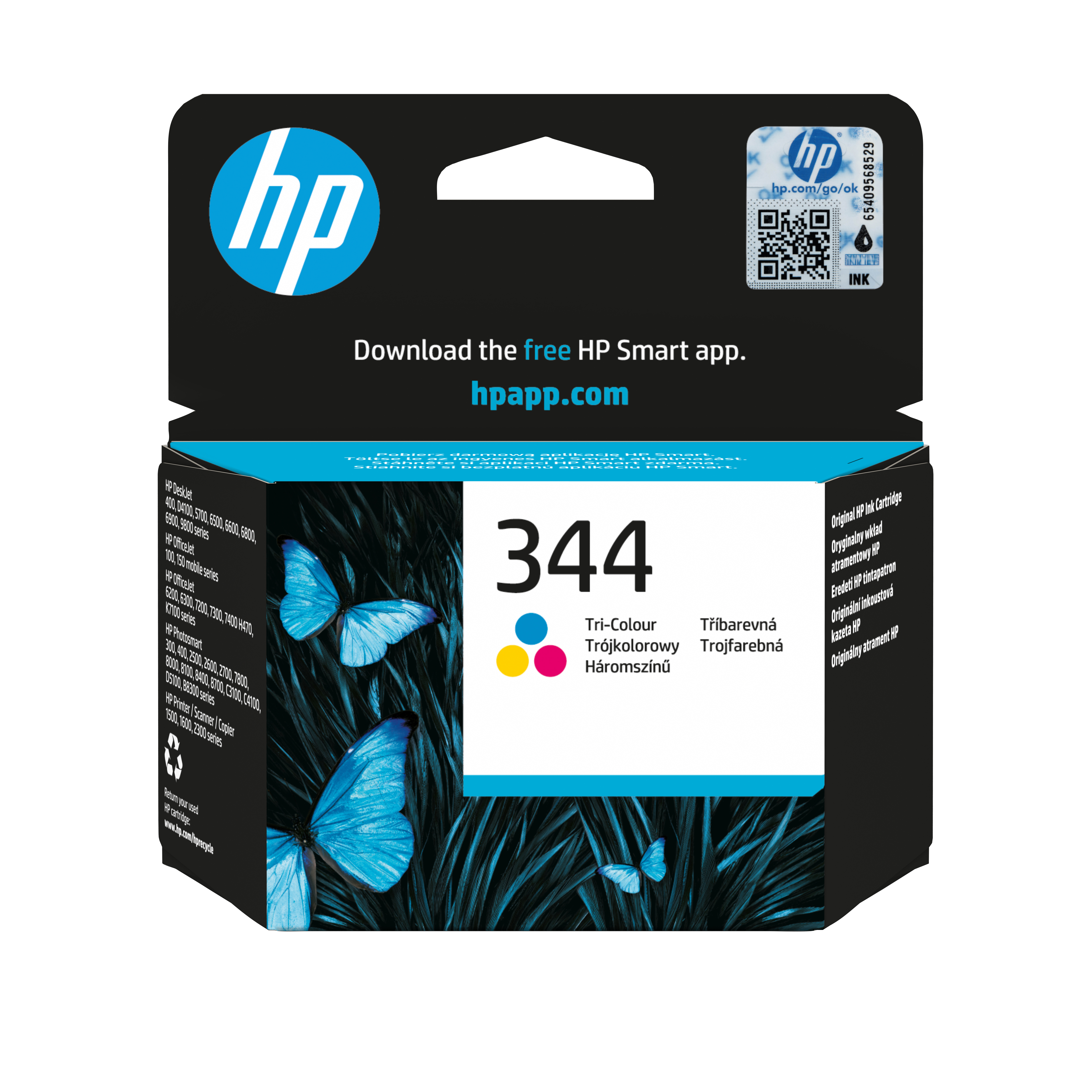 HP 344 Cartucho Tinta Original Tricolor