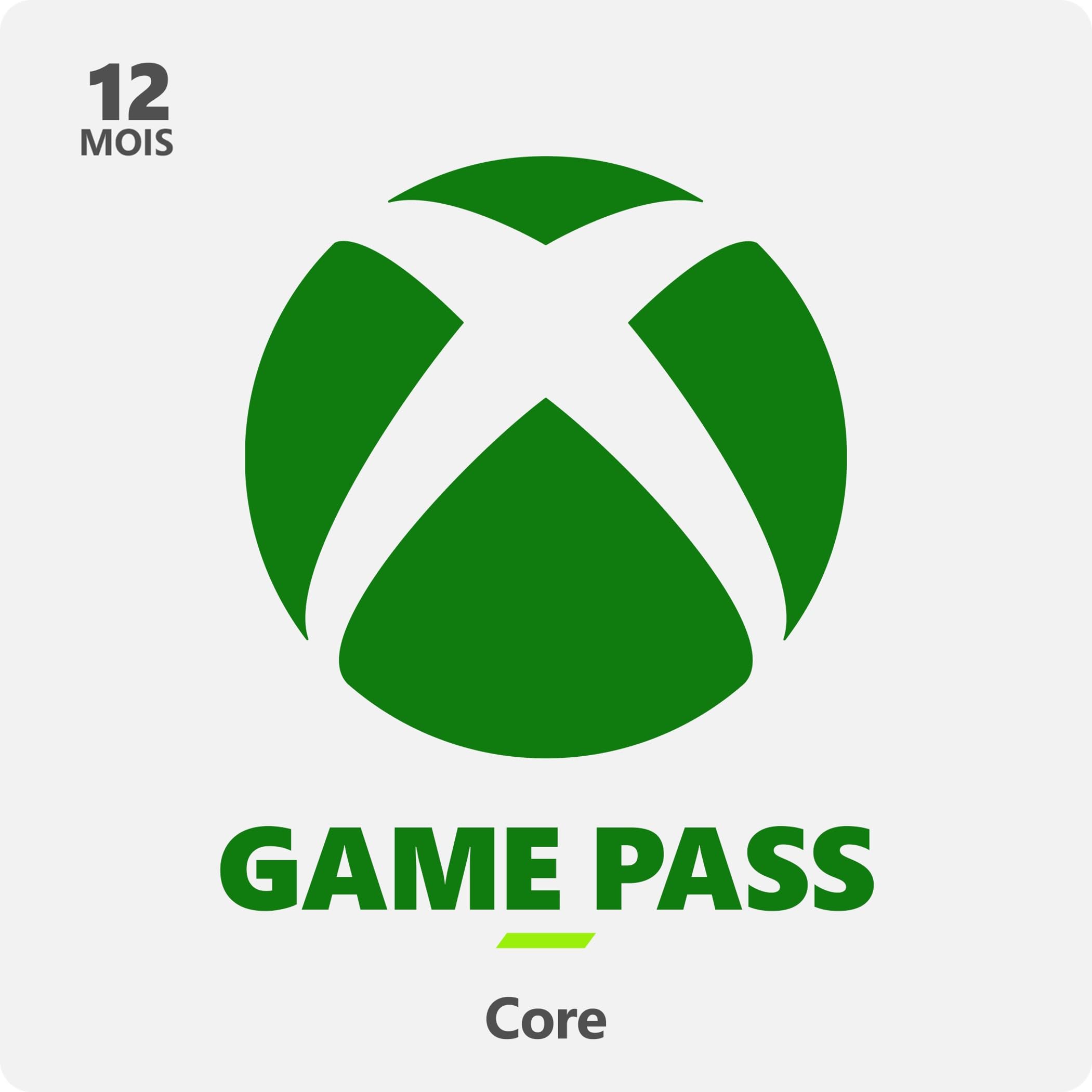Microsoft Abonnement Xbox Live Gold 12 Mois