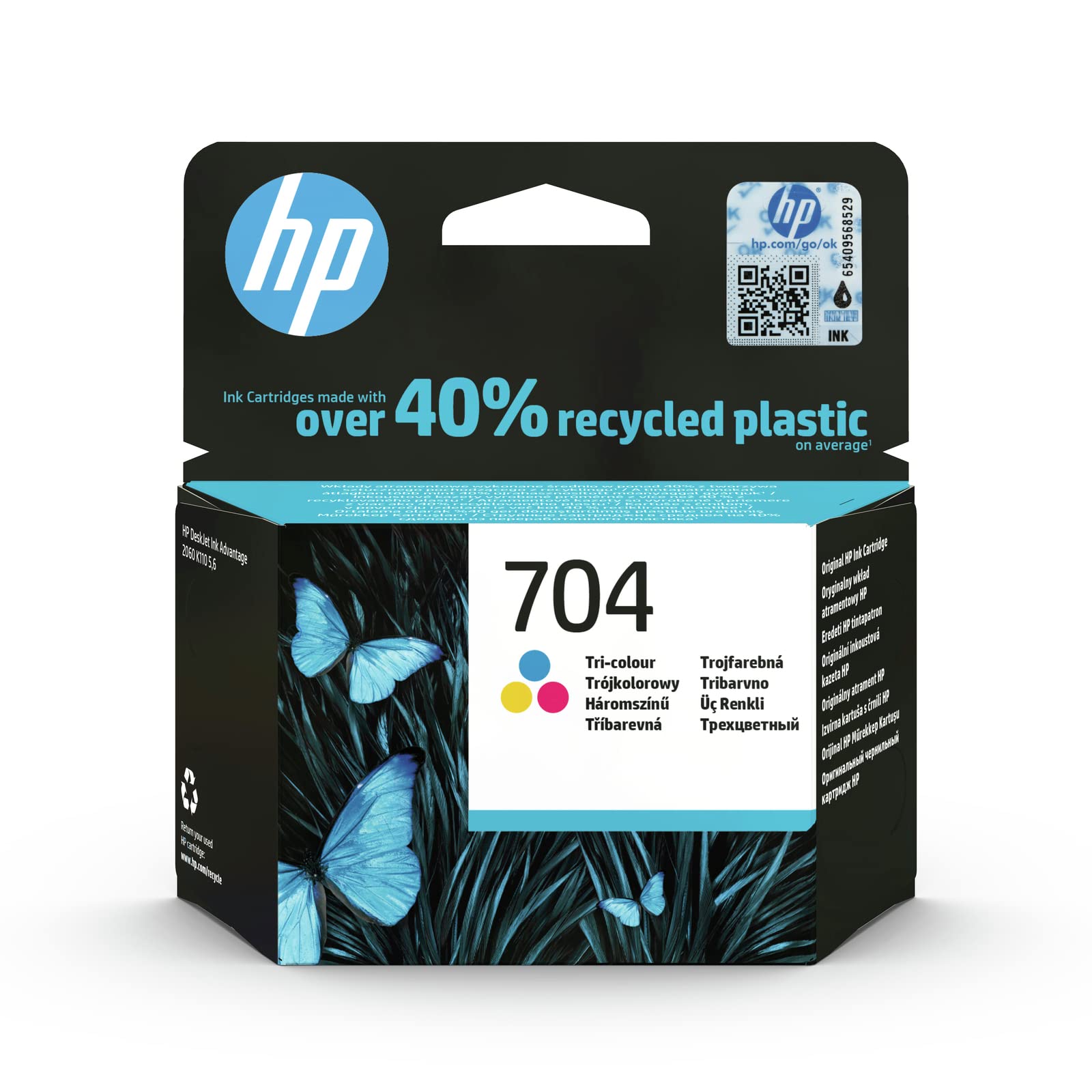 HP HP 704 Dreifarbig Tintenpatrone