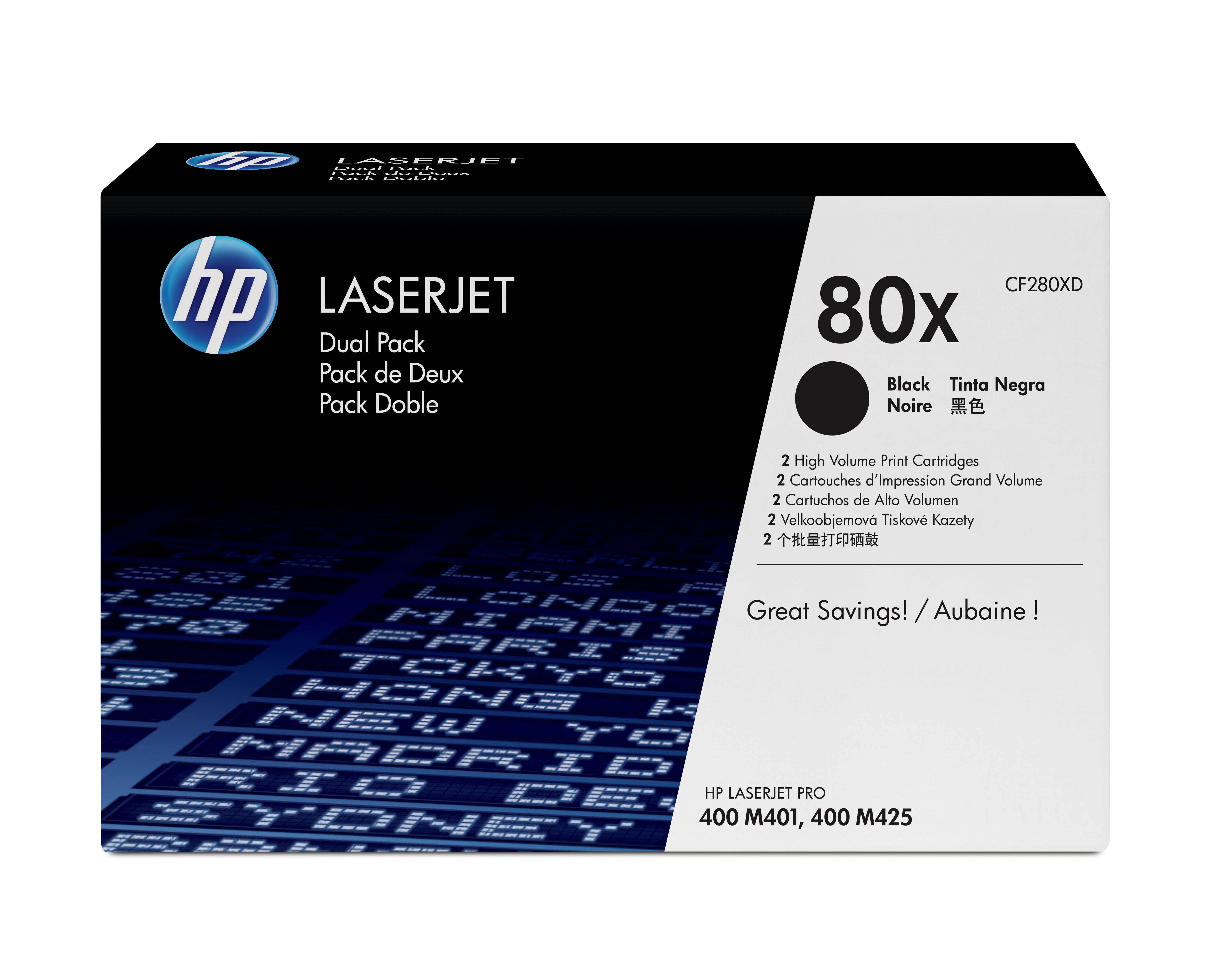 HP LaserJet 80X (CF280XD)