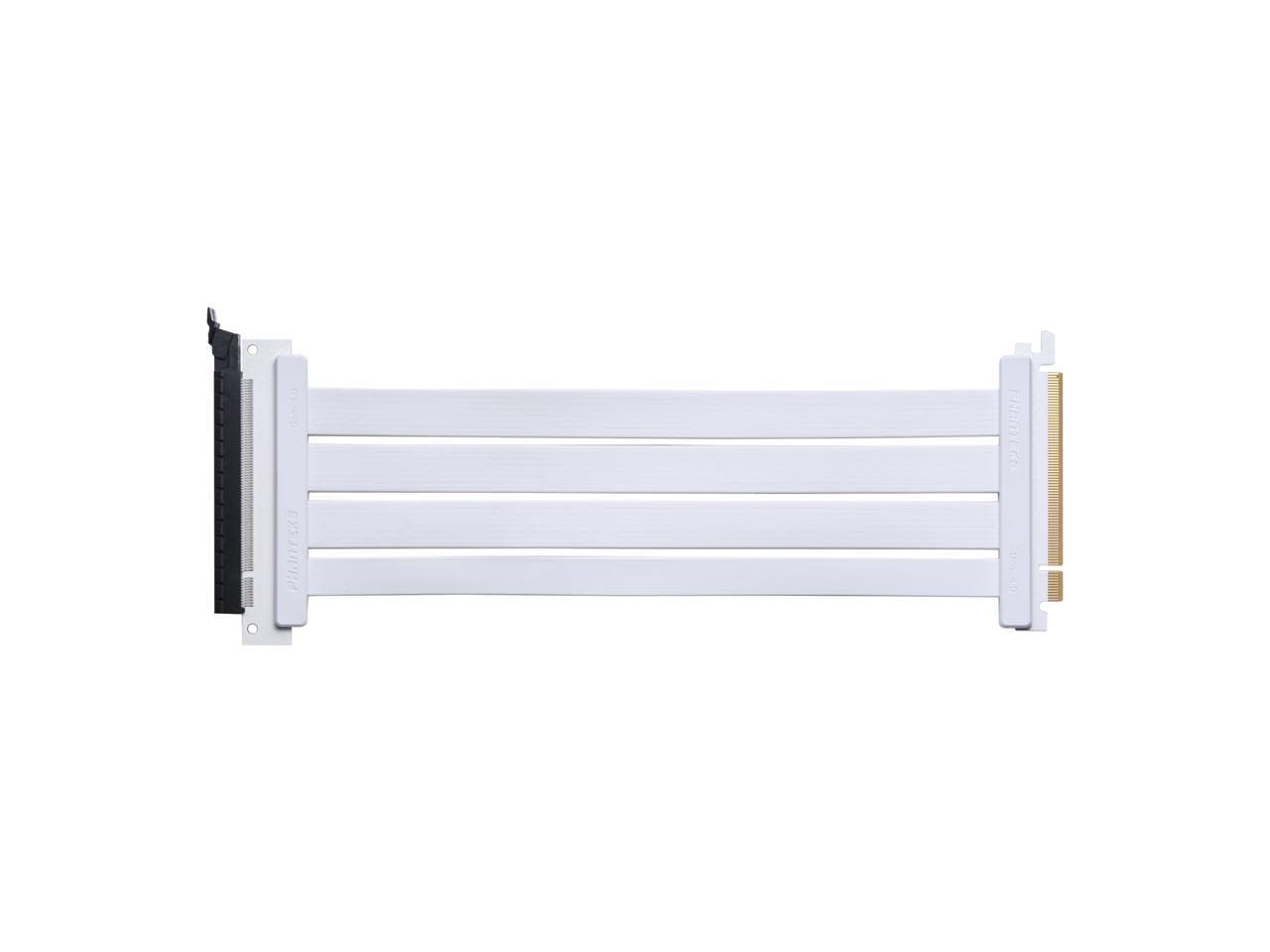 Phanteks Riser PCIe 4.0 16X Flatline 180° 30cm (Blanc)