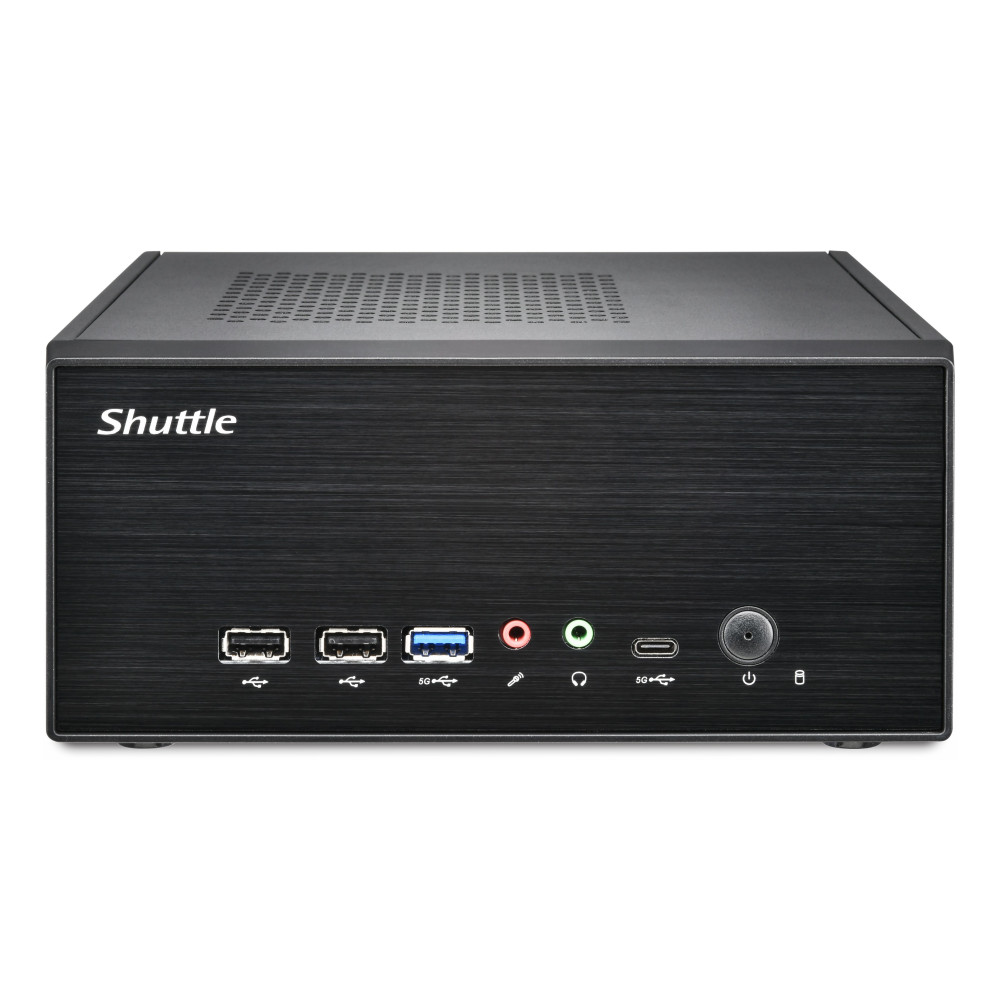 shuttle Barebone slim XH810        SO-DDR5  black