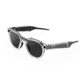 Meta Lunettes connectées Oakley HSTN Full Clear Tansitions Gs Gris