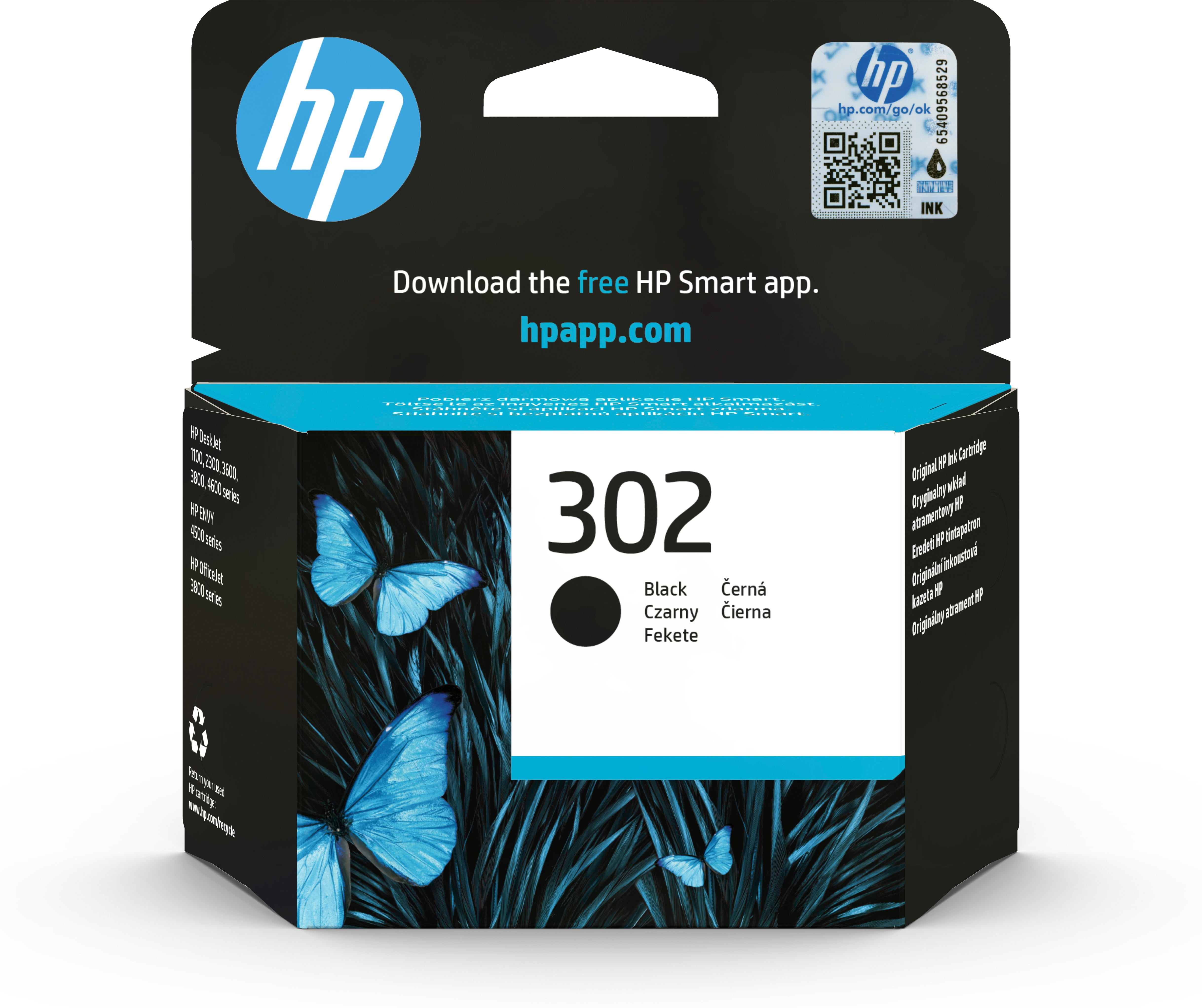 HP 302 Noir