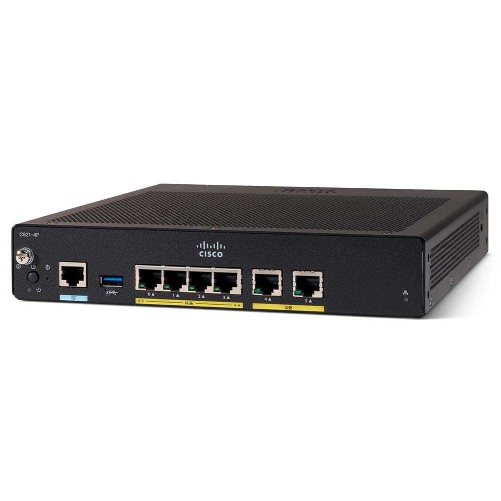 CISCO C921-4P ISR 900 SERIES INTEGRATED SERVICES ROUTERS