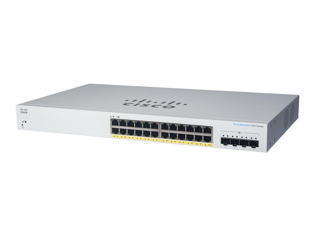 CISCO CBS220-24FP-4X-EU