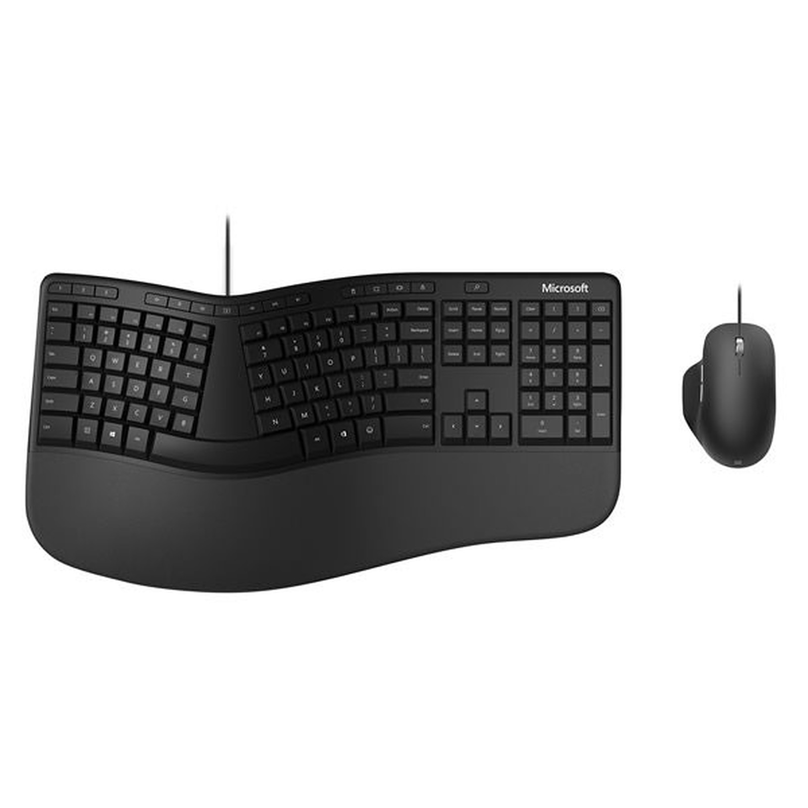 Microsoft Microsoft MS Ergonomic Dsktp Win32 USB Port Black