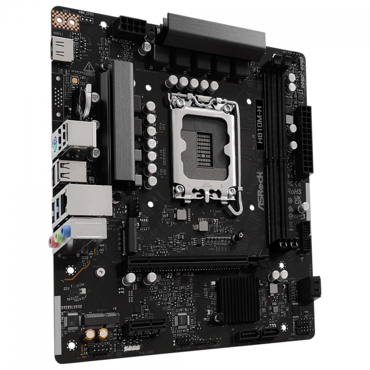 ASROCK H810M-P Gen5             1851 mATX HDMI DP      DDR5