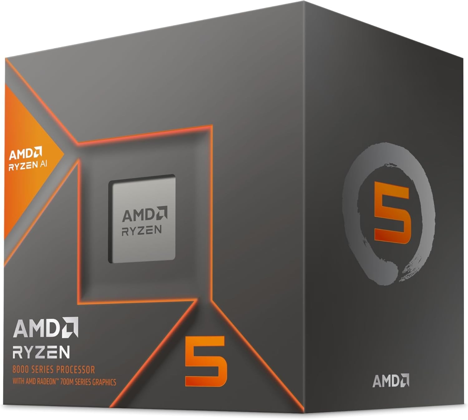 AMD Processeur Ryzen 5 8600G 4.3 GHz 6 Cœurs Socket AM5 OEM