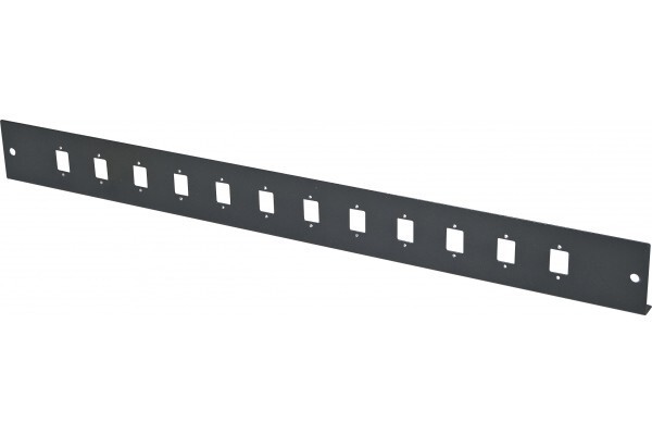 DEXLAN Façade nue 12 ST/FC pour tiroir optique 1U
