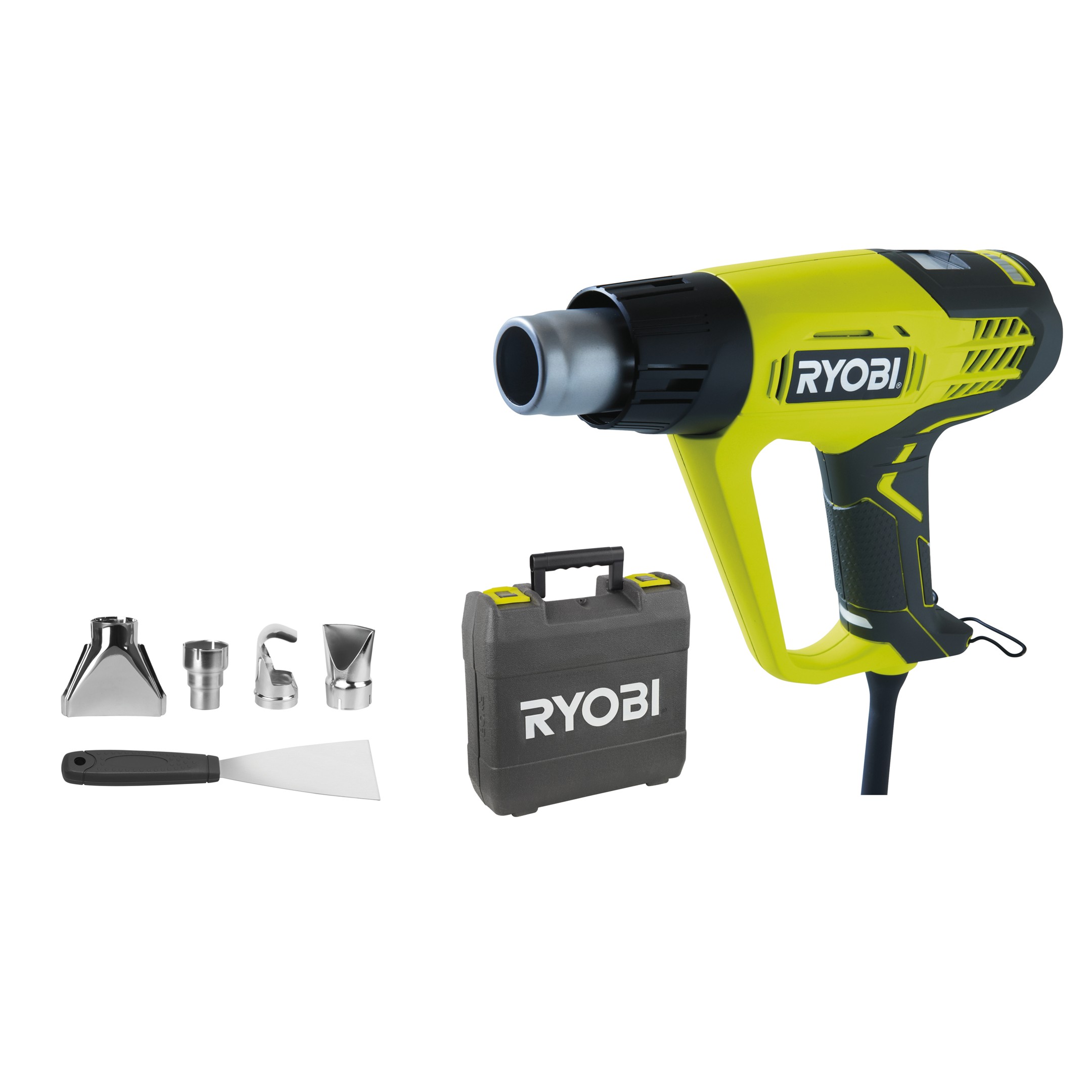 Ryobi HeiÃluftgebläse EHG2020LCD (grün/schwarz