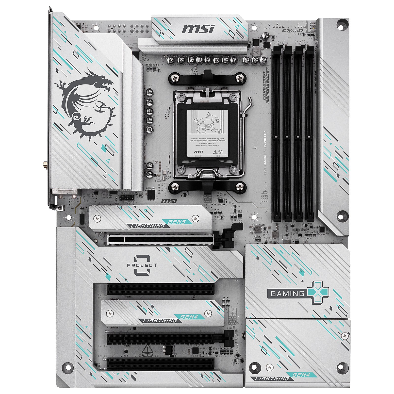 MSI MAG B850 Gaming Plus Max Wifi        (B850,AM5,ATX,DDR5)