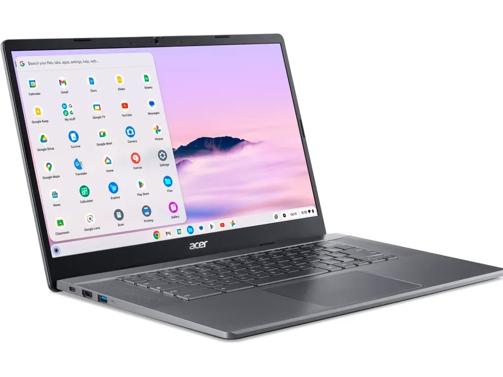 ACER Ordinateur Chromebook Plus 515 Intel Core 3 8 Go RAM 128 Go SSD 15.6 pouces