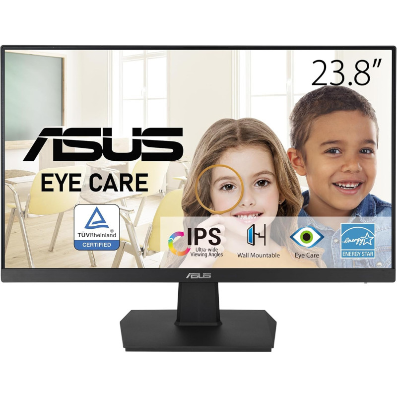 ASUS Écran PC VA24EHE 24 pouces Full HD IPS