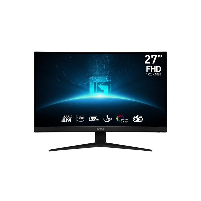 MSI Écran PC Gamer Incurvé G27C4 E3 27 Pouces 180Hz