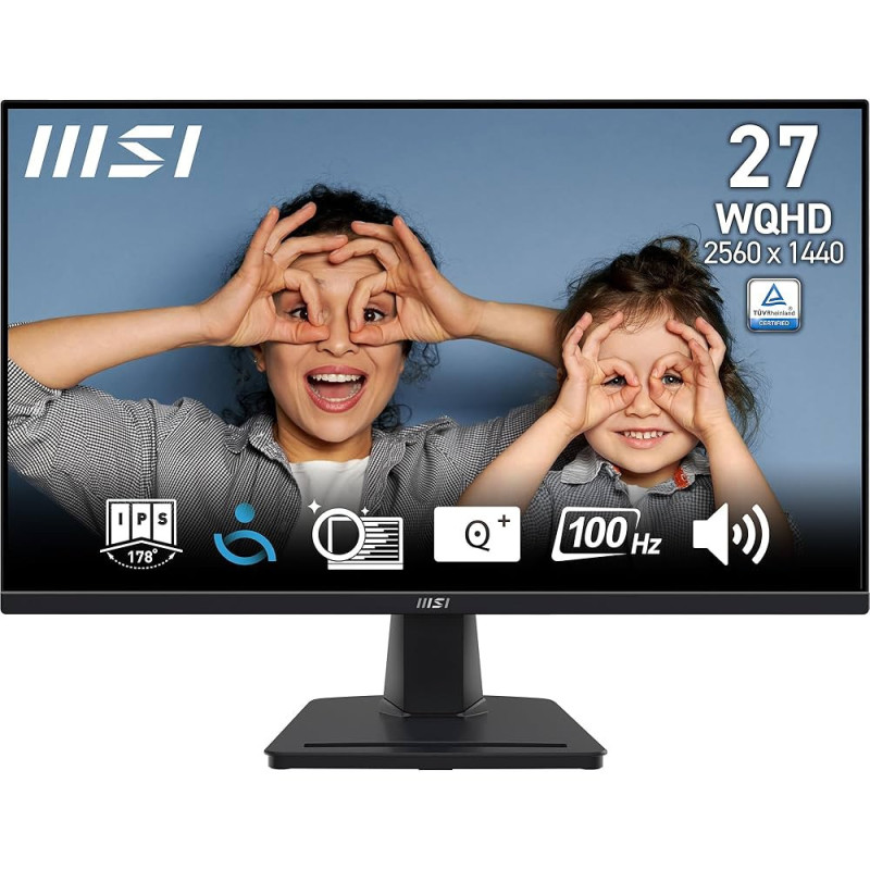 MSI Écran PC PRO MP275Q 27 Pouces QHD Emballage Abîmé
