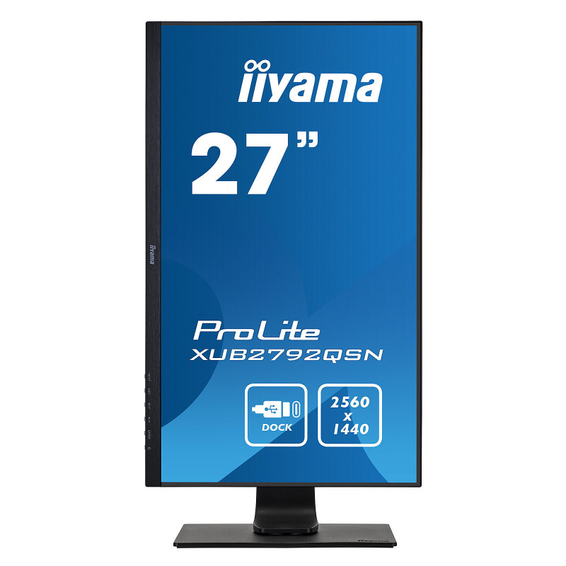 IIYAMA Écran PC 27 Pouces QHD Dalle IPS USB-C