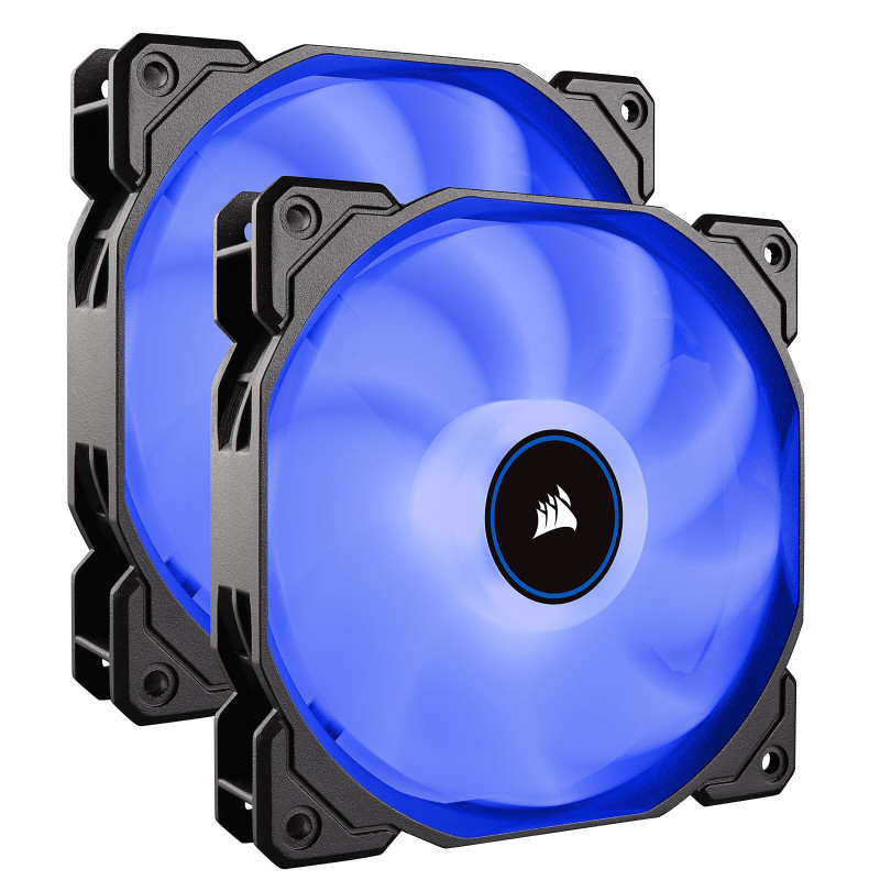 CORSAIR LED Fan AF140-LED Bleu Pack de 2  abÃ®mÃ©