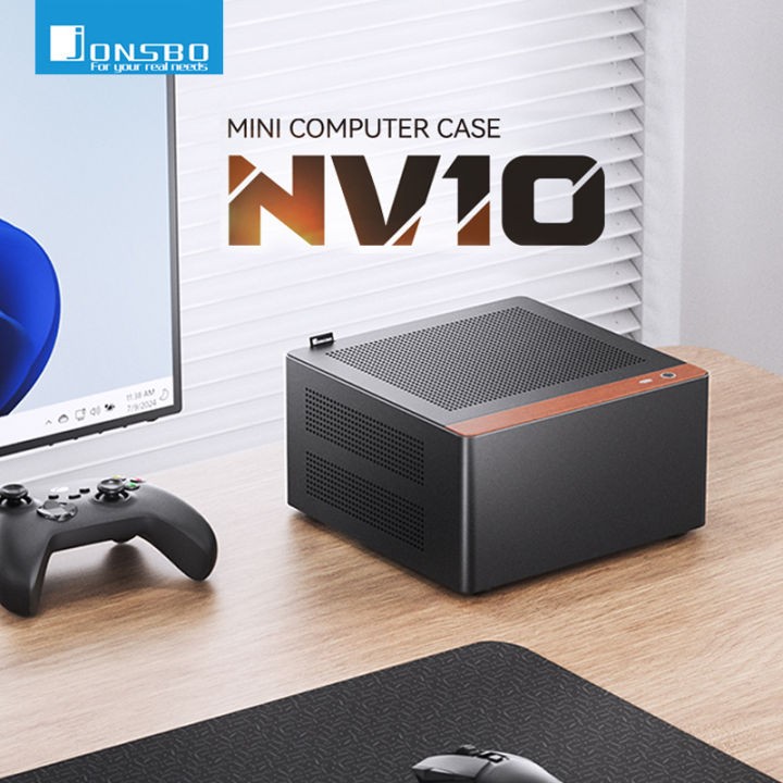 Jonsbo NV10 PC Gehäuse, Mini-Gehäuse, ITX
