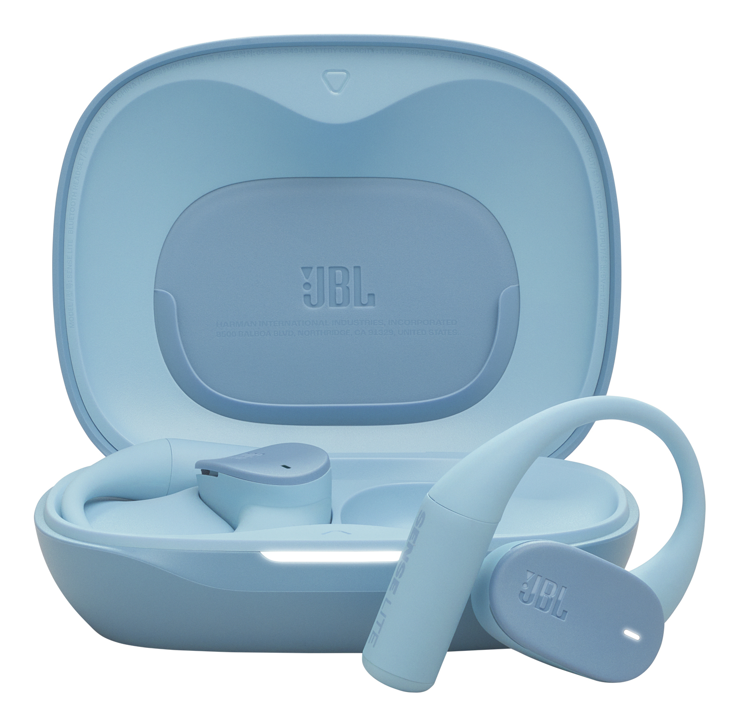 JBL JBL Sense Lite Bleu, Ecouteurs sans fil a conduction aerienne