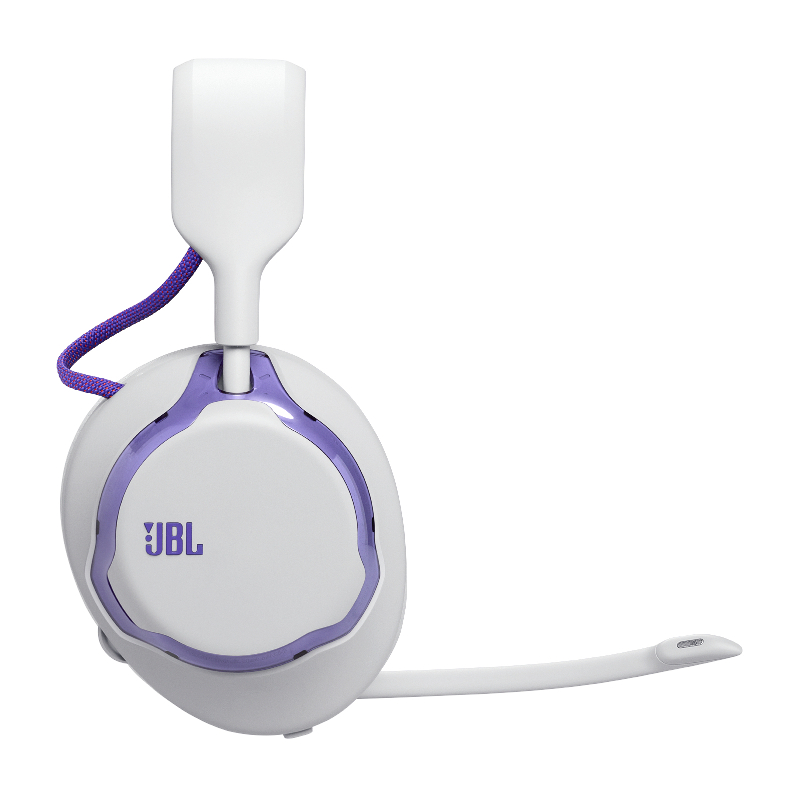 JBL QUANTUM 650 Blanc et Violet, Casque gaming sans fil avec reduction de bruit pour PC, PS5, PS4, XBOX, Nintendo Switch, Mac