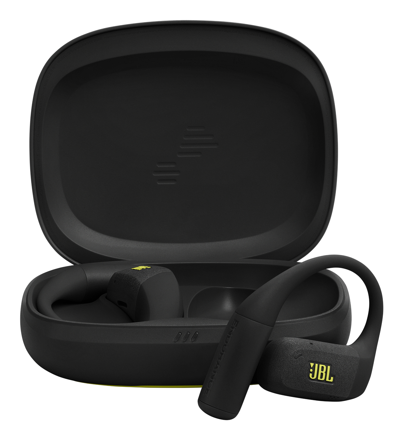 JBL Endurance Zone Noir et Jaune, de sport à conduction aérienne sans fil