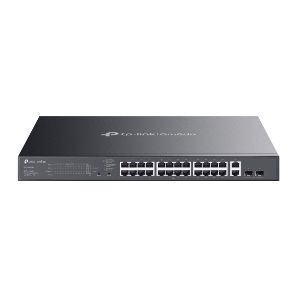 TPLINK Omada 28-Port Gigabit Easy Managed Switch with 24-Port PoE+