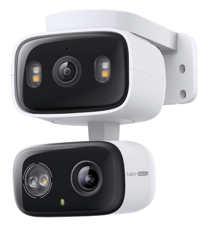 TPLINK Indoor/Outdoor Dual Lens Pan/Tilt Security CameraTapo C246D(EU)SSC373D+SC3336P+SC3336P+ATBM6012B-YREV1.0.0