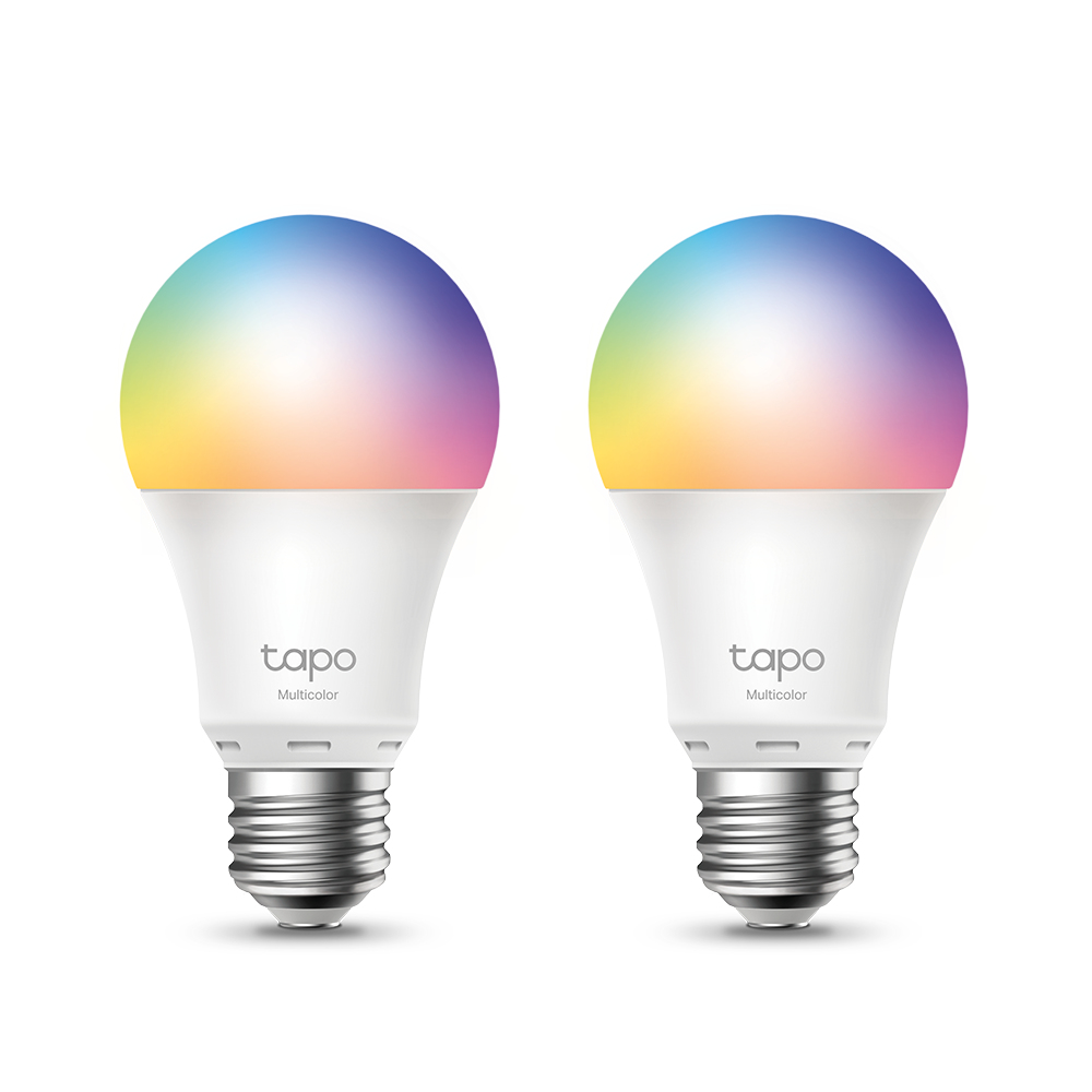 TPLINK Smart Wi-Fi Light Bulb Multicolor 2-Pack