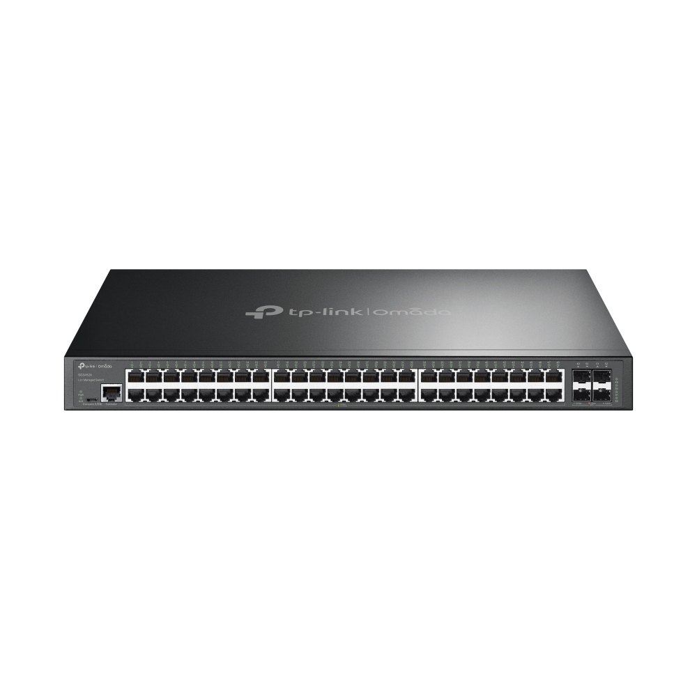 TPLINK Omada 48-Port Gigabit L2+ Managed Switch with 4 10GE SFP+ Slots