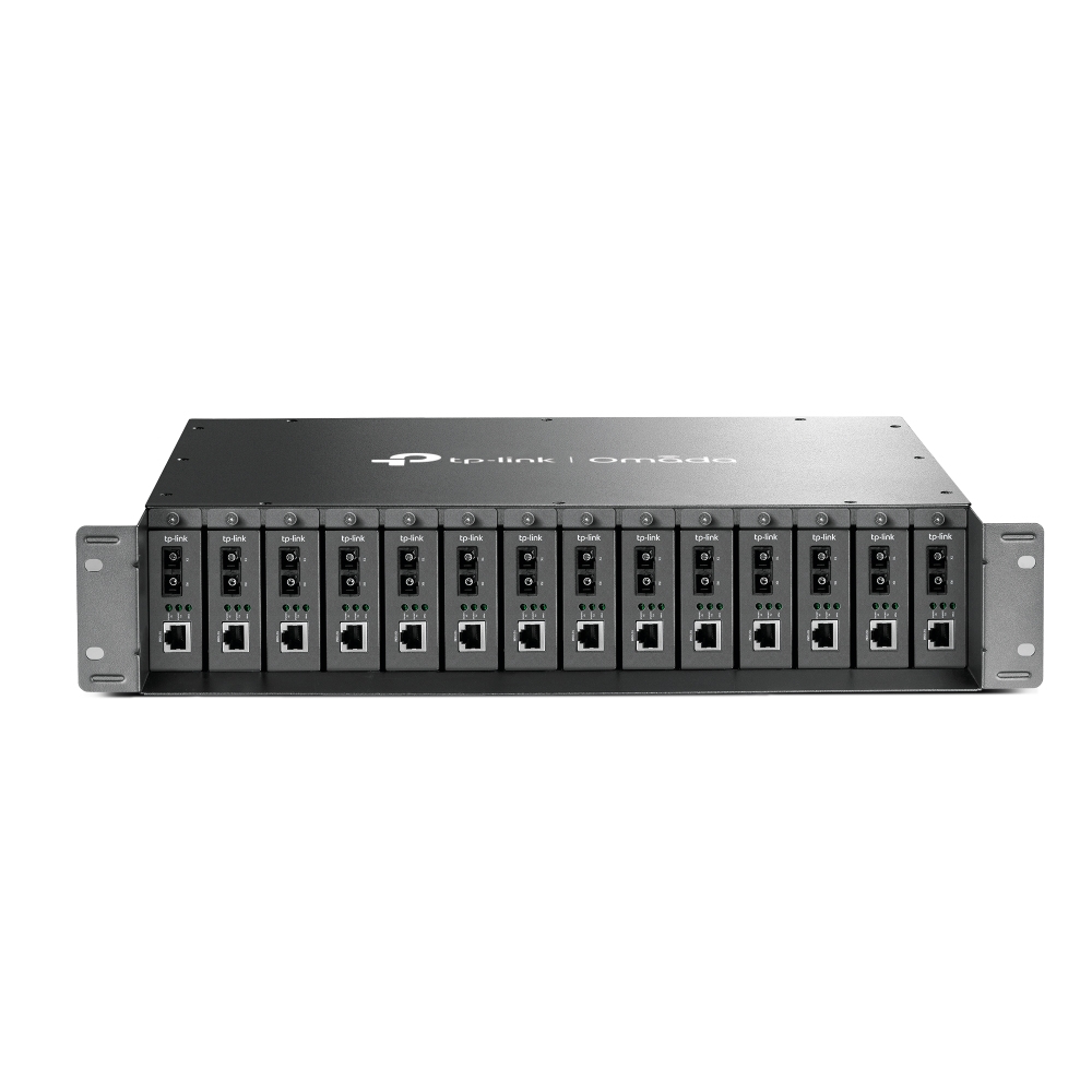 TPLINK 14-slot Unmanaged Media Converter Chassis