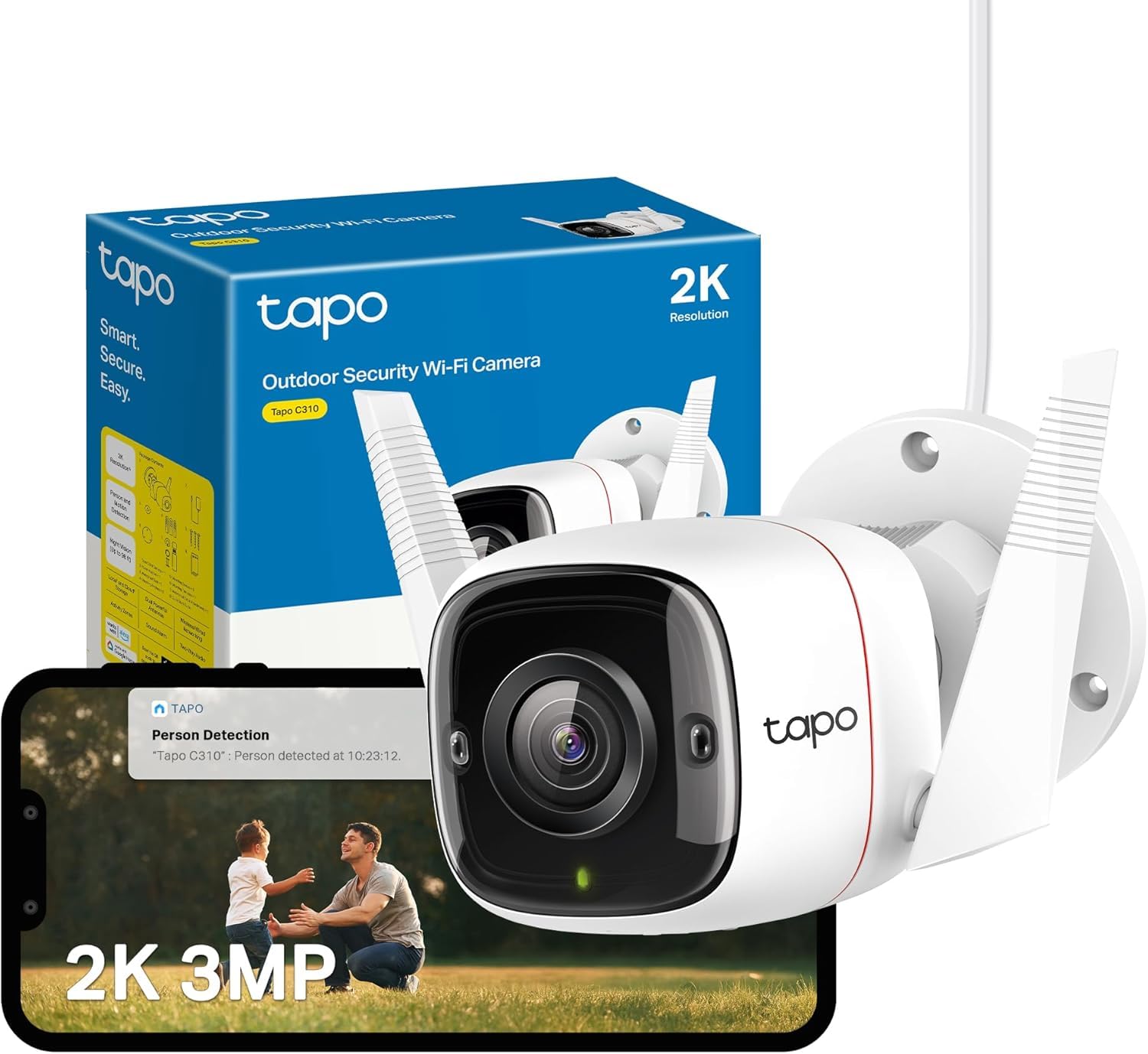 TPLINK IPCam Tapo C310 Outdoor Security Wi-Fi Camera V2.46