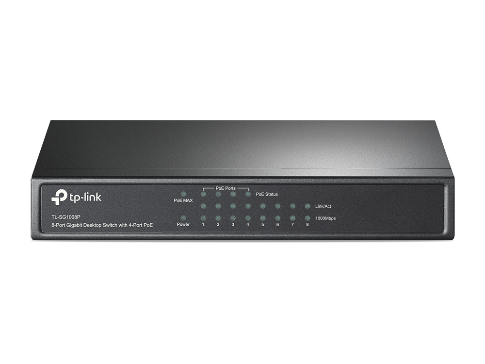 TPLINK Switch 8x GE TL-SG1008P (POE) v7.4