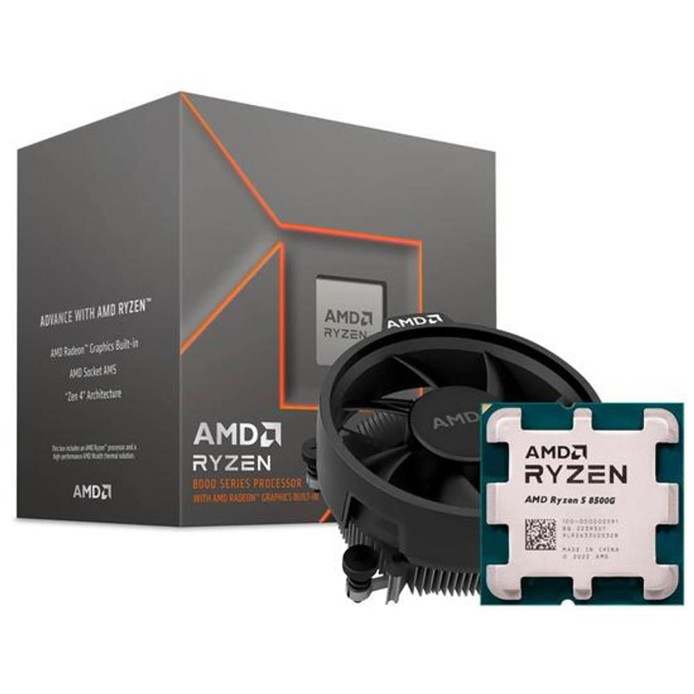 AMD Processeur Ryzen 5 8500G 5.05GHz Socket AM5 avec Ventirad Wraith Stealth