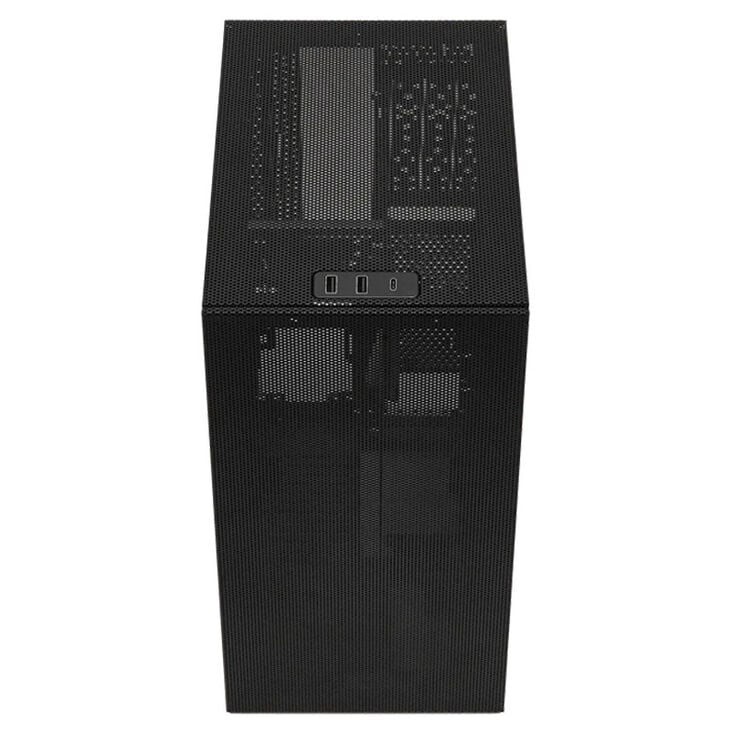 ssupd SSUPD Meshroom S V2 PC-Gehäuse, Mini-Gehäuse, ATX, Mesh – noir, PCIe 5.0