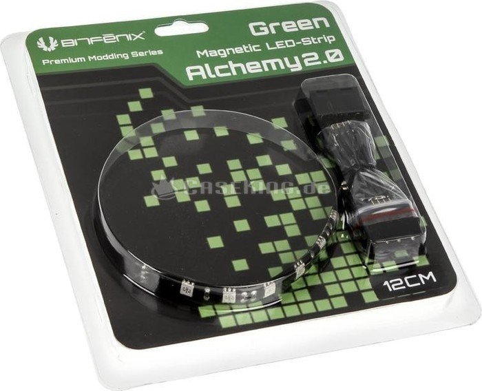BitFenix Alchemy 2.0 Magnetic - 12cm, 6 LEDs, vert