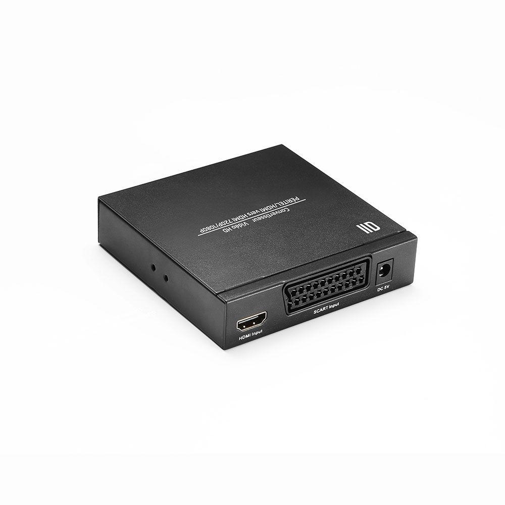 D2 Diffusion Convertisseur HD PÃ©ritel vers HDMI jusqu'Ã  1080P