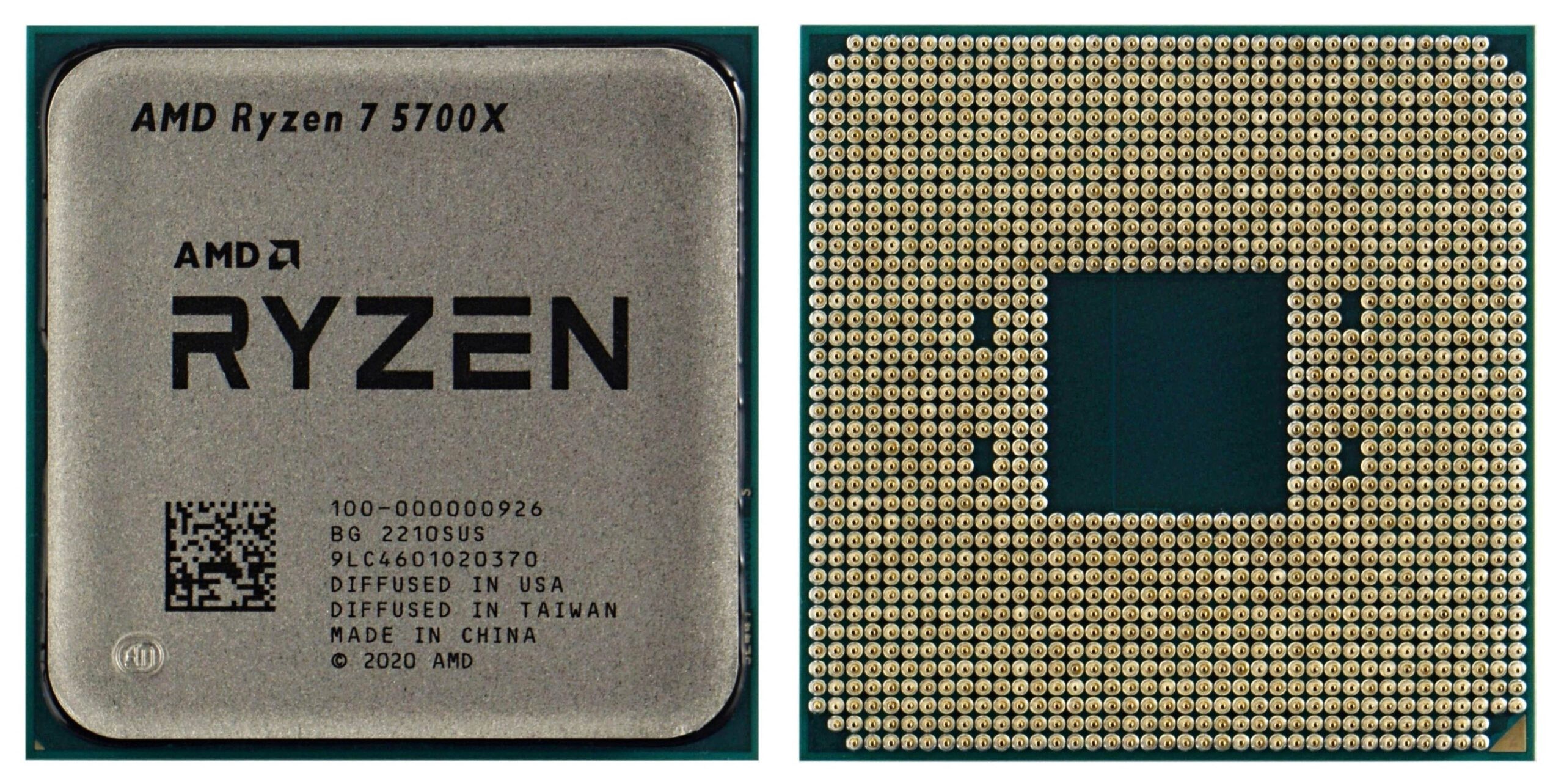 AMD Processeur Ryzen 7 5700X 4.6 GHz Socket AM4